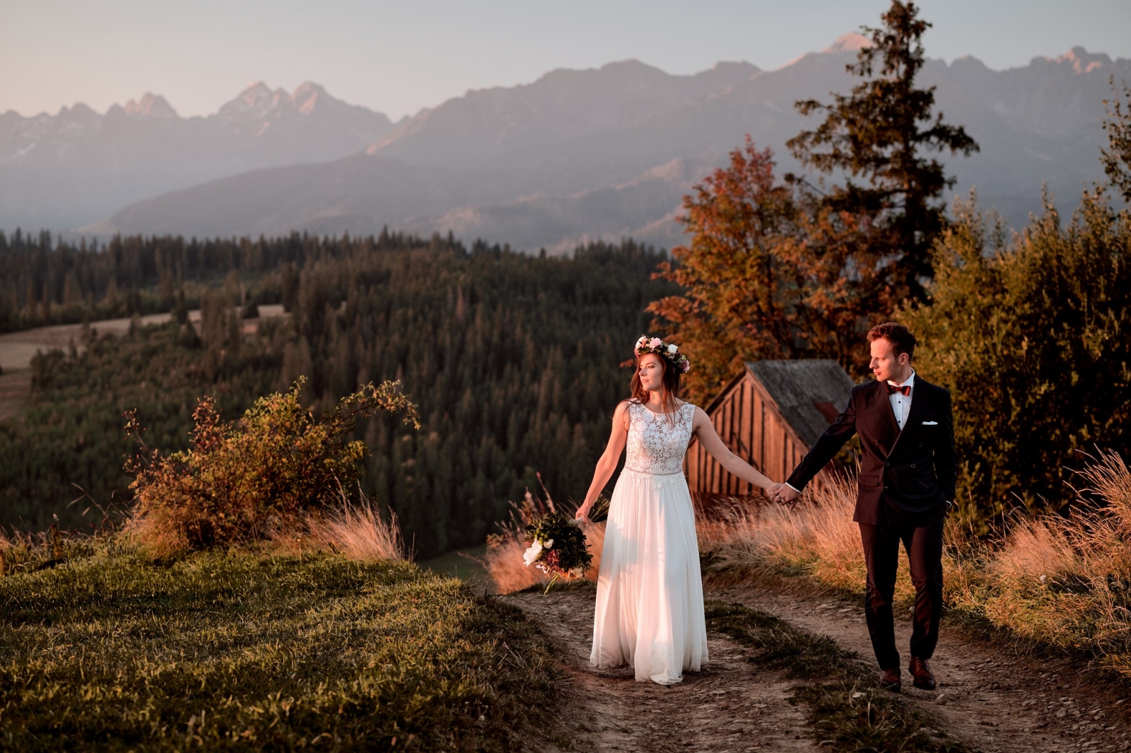 Plener ślubny w Tatrach - Gliczarów Górny